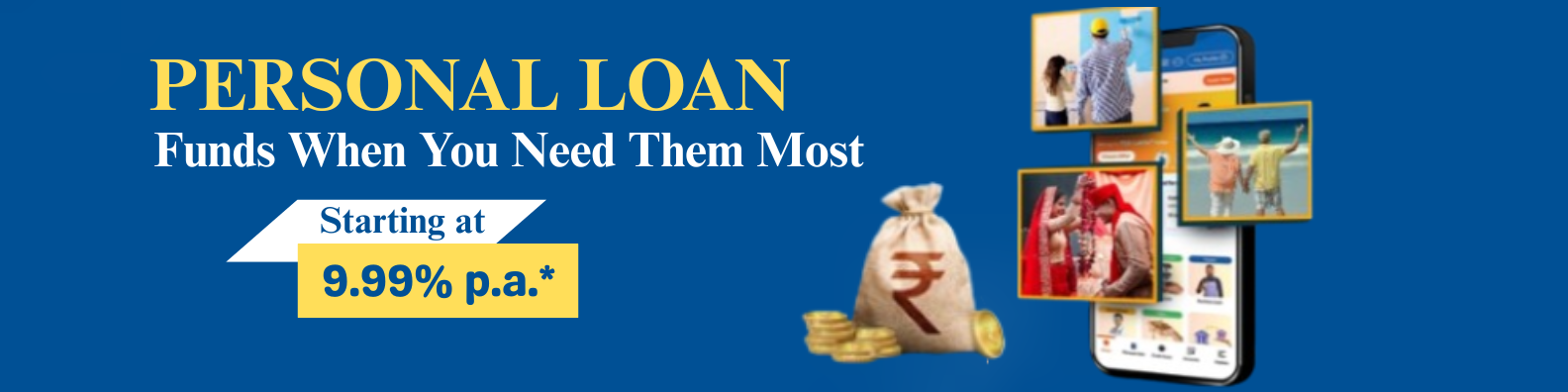 Personal Loan at the Lowest Interest Rate