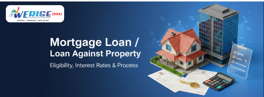 werisedsaMortgage Loan (Loan Against Property): Eligibility, Interest Rates & Process