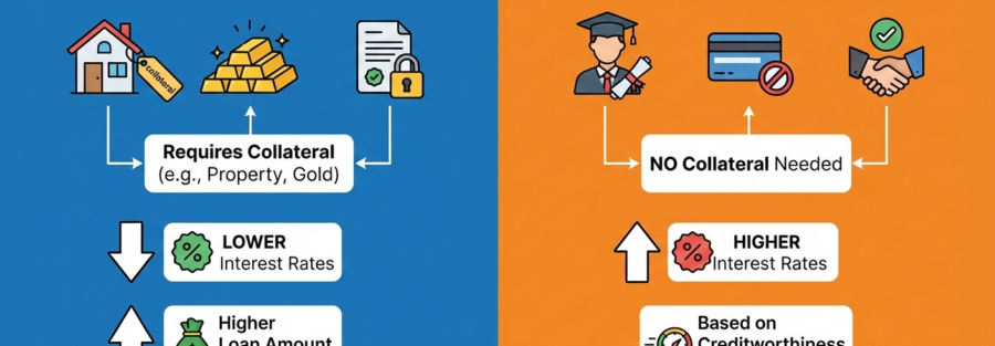 WERISE DSA Secured vs Unsecured Education Loan – Which Is Better?