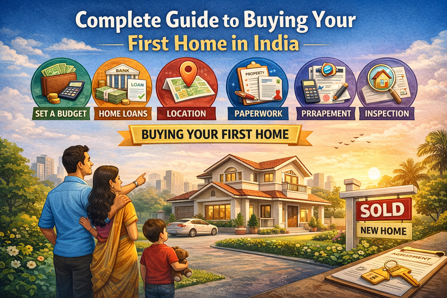 Werisedsa Complete Guide to Buying Your First Home in India
