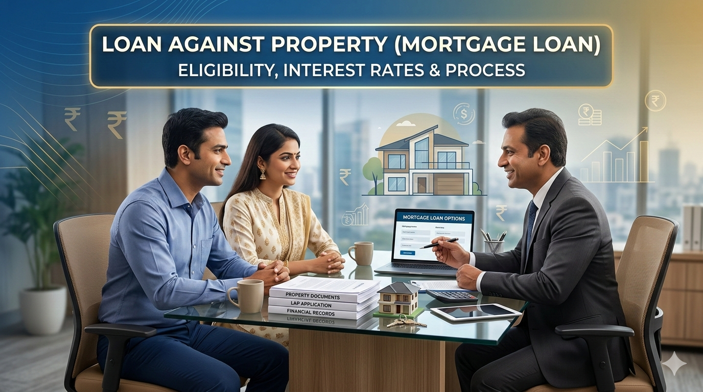 werisedsaLoan Against Property (Mortgage Loan): Eligibility, Interest Rates & Process