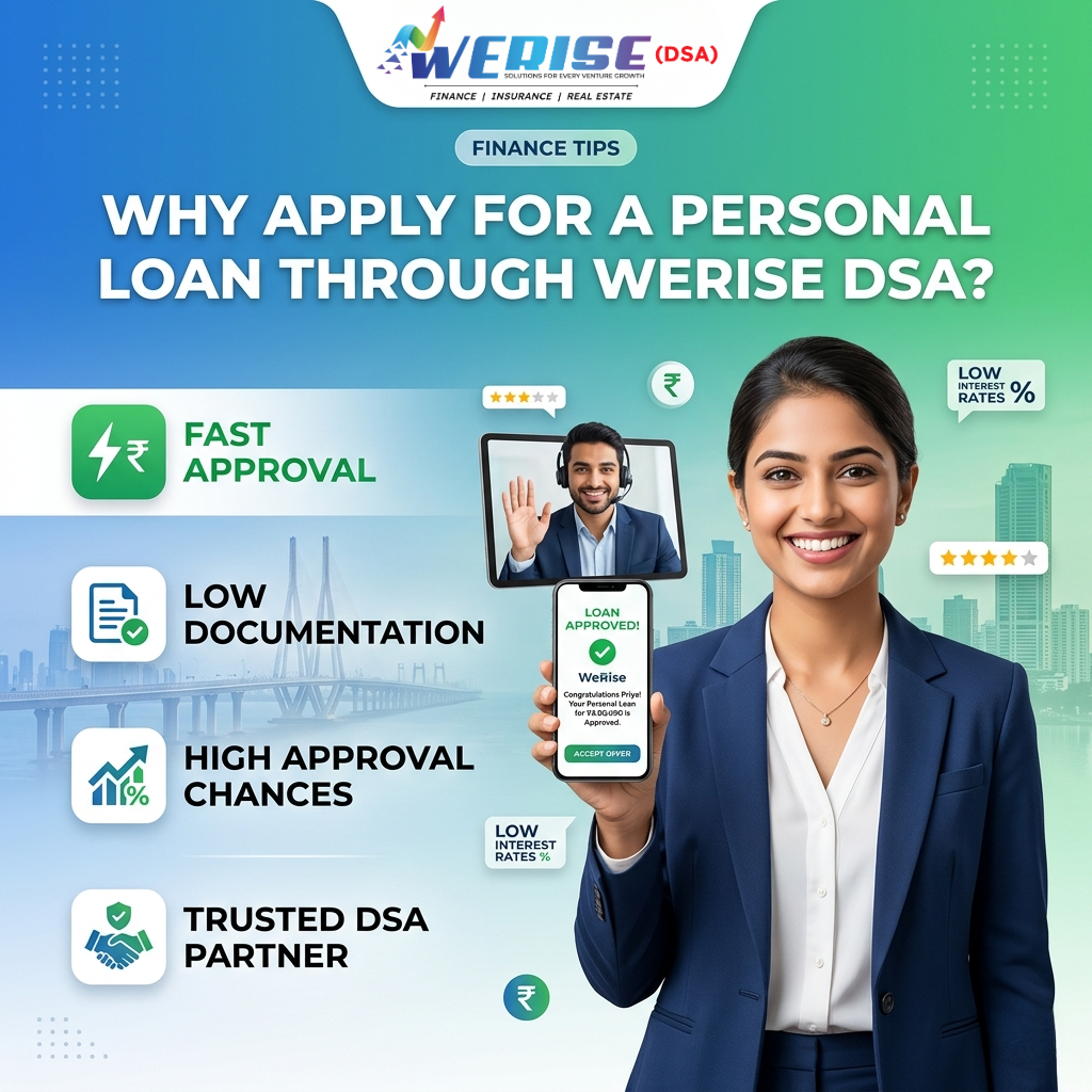WERISE DSA Why Apply for a Personal Loan Through WERISE DSA?