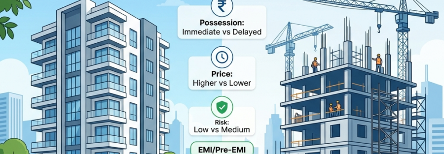 WERISE DSA Ready-to-Move vs Under-Construction Property