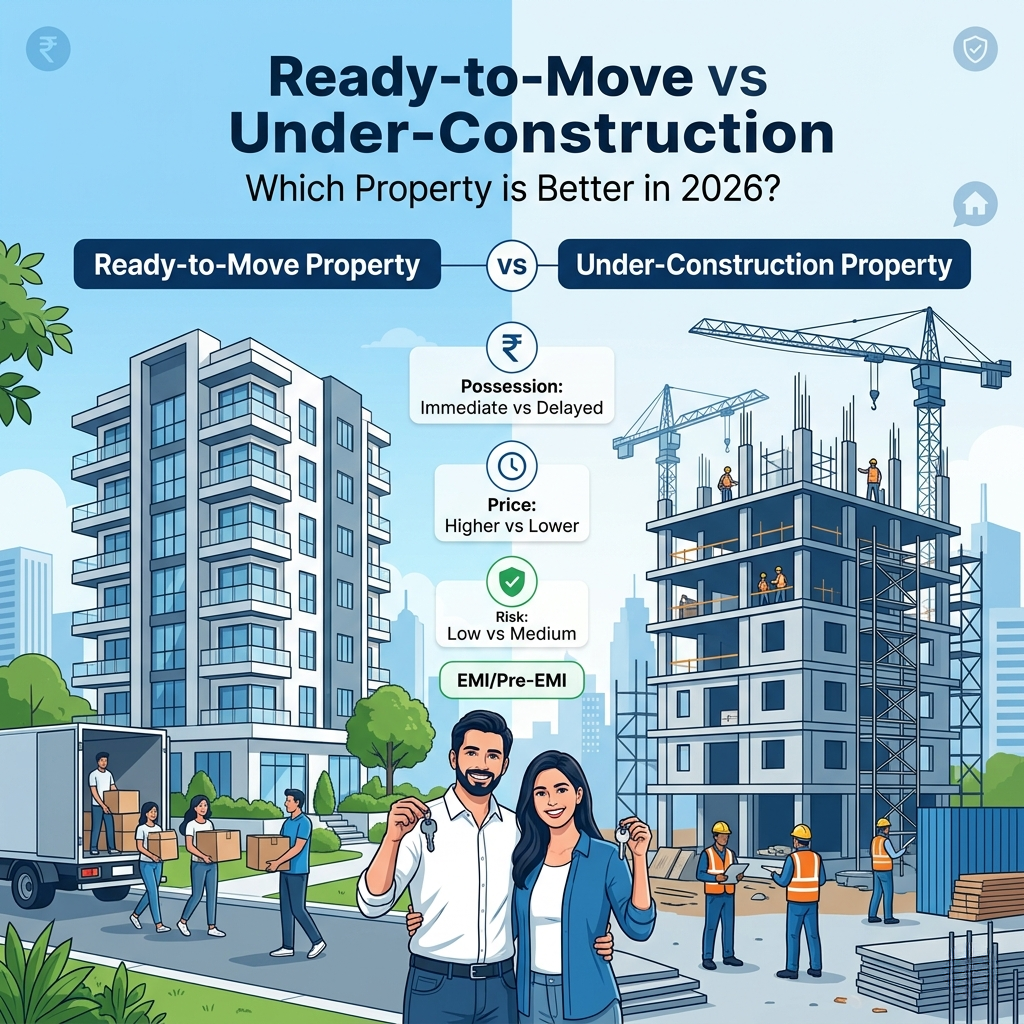 WERISE DSA Ready-to-Move vs Under-Construction Property
