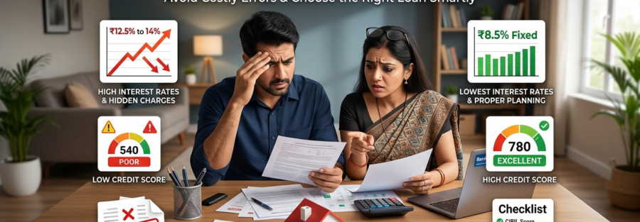 WERISE DSA Common Mistakes While Taking Home Loan for Property Purchase