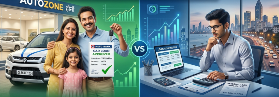 WERISE DSA Car Loan vs Personal Loan: Which Is Better for Buying a Car?