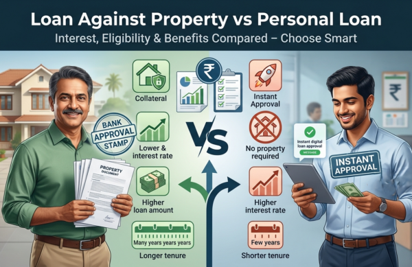 WERISE DSA Loan Against Property vs Personal Loan